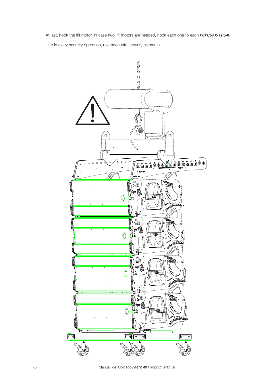 D.A.S. Audio Aero 40A Rigging User Manual | Page 12 / 39
