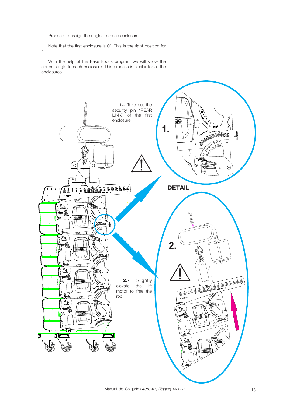 Detail | D.A.S. Audio Aero 40A Rigging User Manual | Page 13 / 39