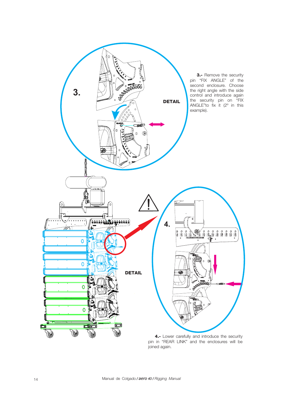 D.A.S. Audio Aero 40A Rigging User Manual | Page 14 / 39