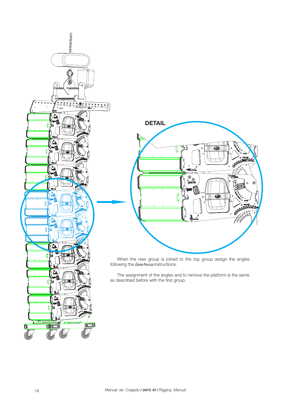 Detail | D.A.S. Audio Aero 40A Rigging User Manual | Page 18 / 39