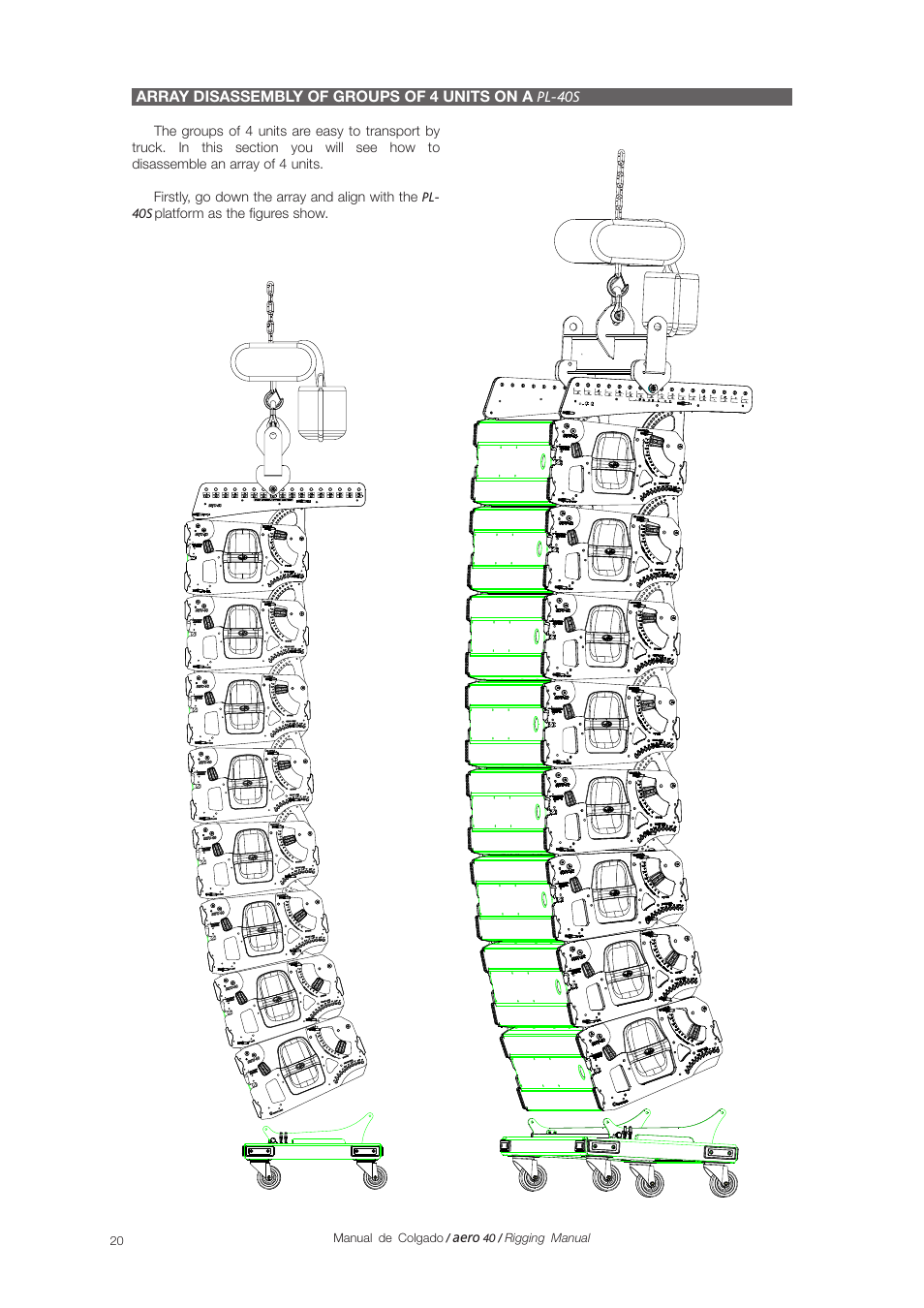 D.A.S. Audio Aero 40A Rigging User Manual | Page 20 / 39
