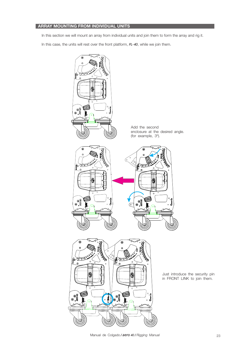 D.A.S. Audio Aero 40A Rigging User Manual | Page 23 / 39