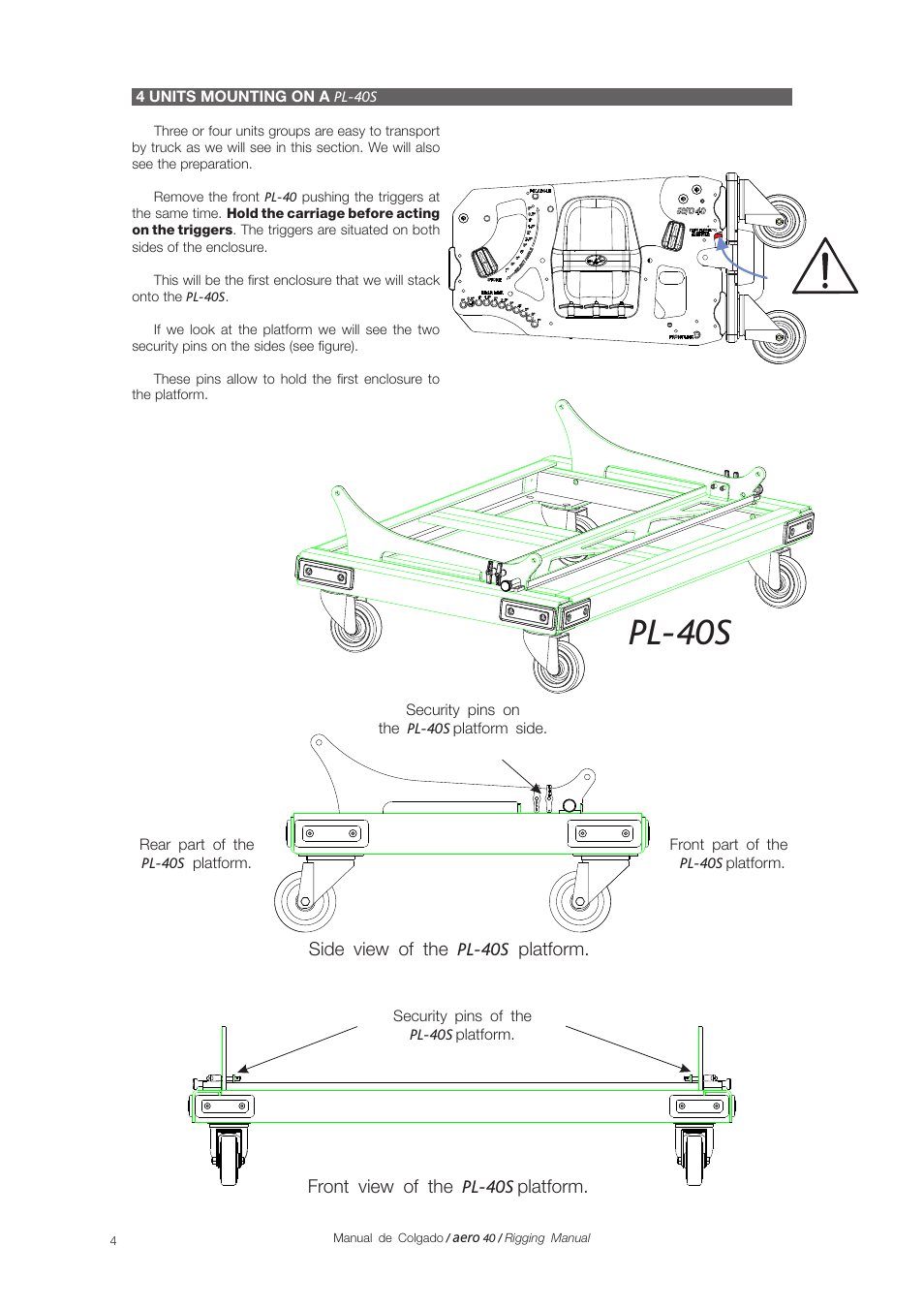 Pl-40s | D.A.S. Audio Aero 40A Rigging User Manual | Page 4 / 39