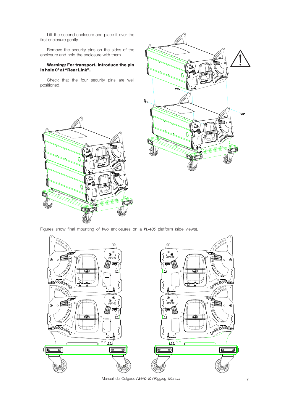 D.A.S. Audio Aero 40A Rigging User Manual | Page 7 / 39
