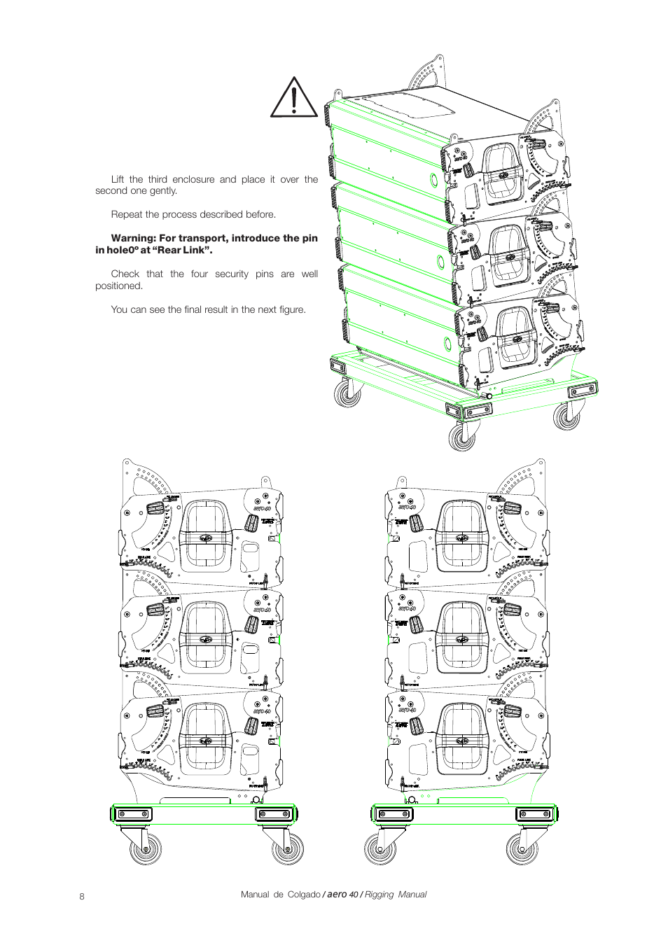 D.A.S. Audio Aero 40A Rigging User Manual | Page 8 / 39
