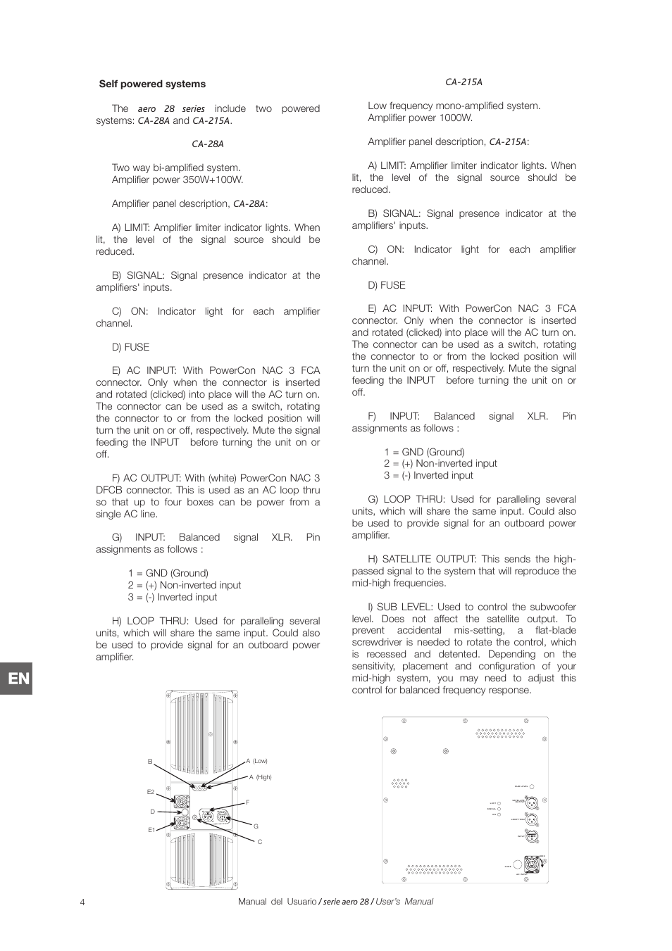 D.A.S. Audio Aero 28 Series User Manual | Page 12 / 28