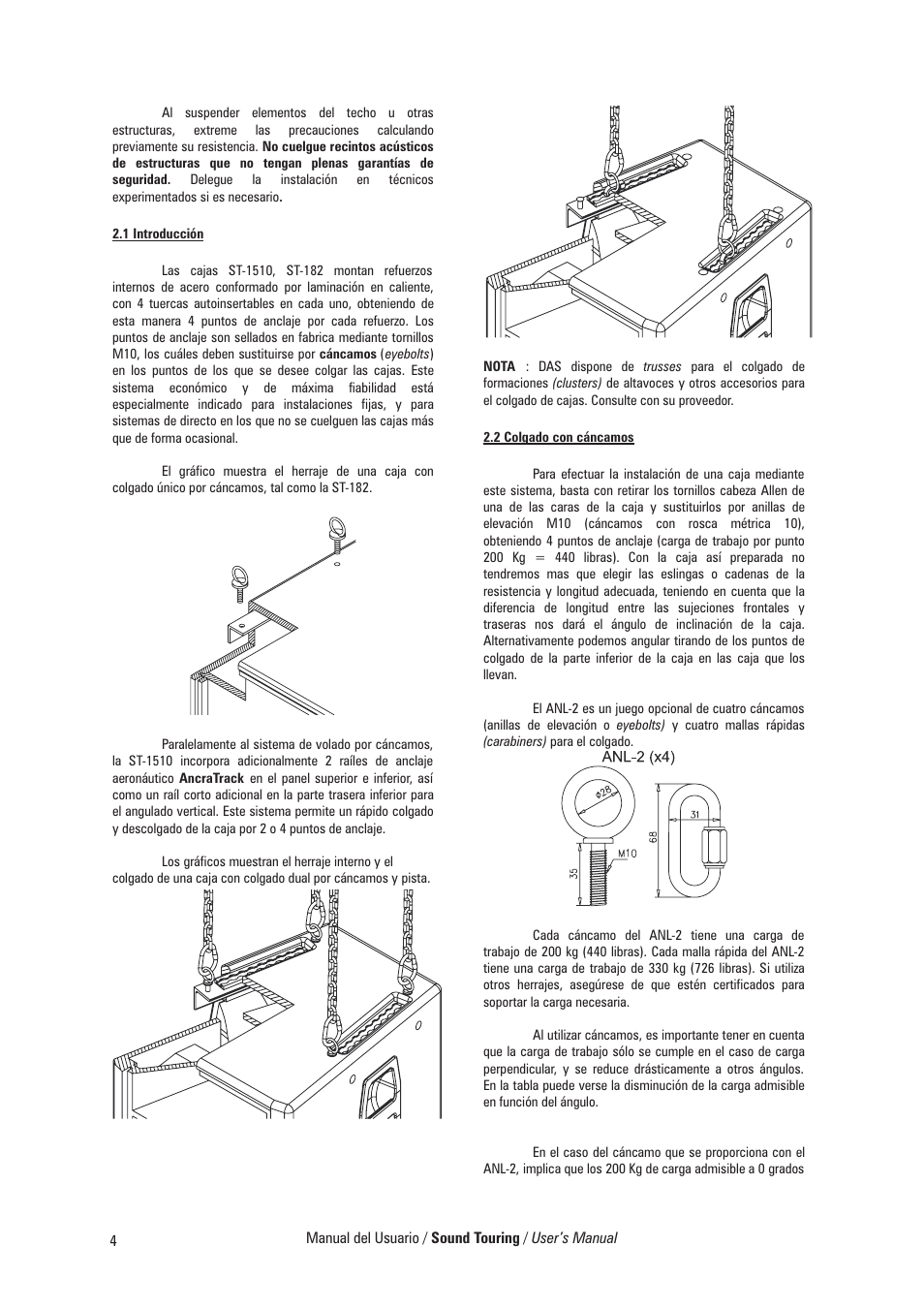 D.A.S. Audio ST Series User Manual | Page 10 / 24