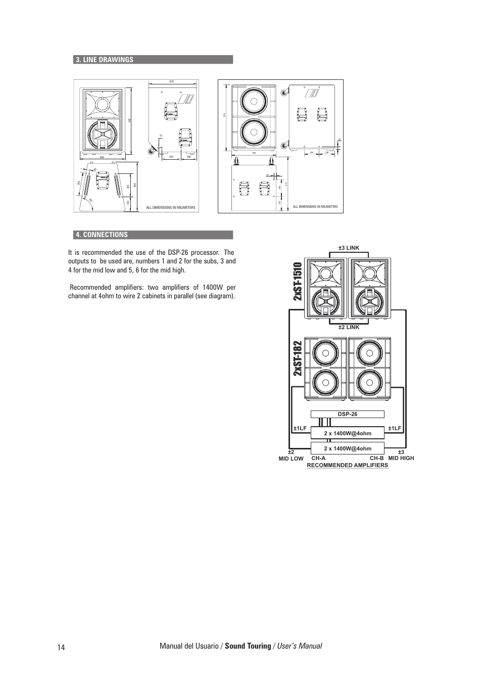 D.A.S. Audio ST Series User Manual | Page 20 / 24