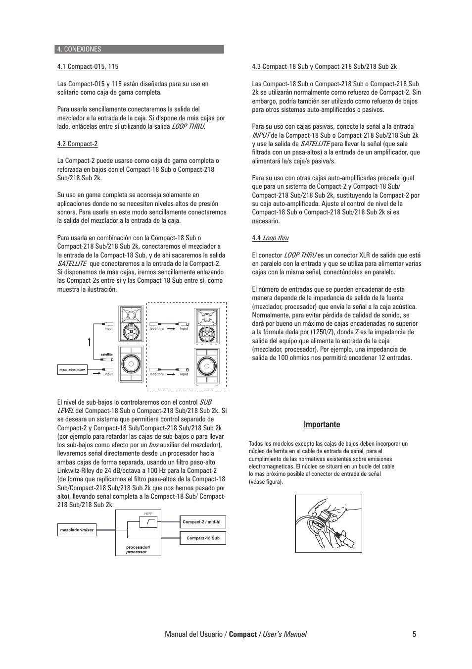 D.A.S. Audio Compact Series User Manual | Page 11 / 44