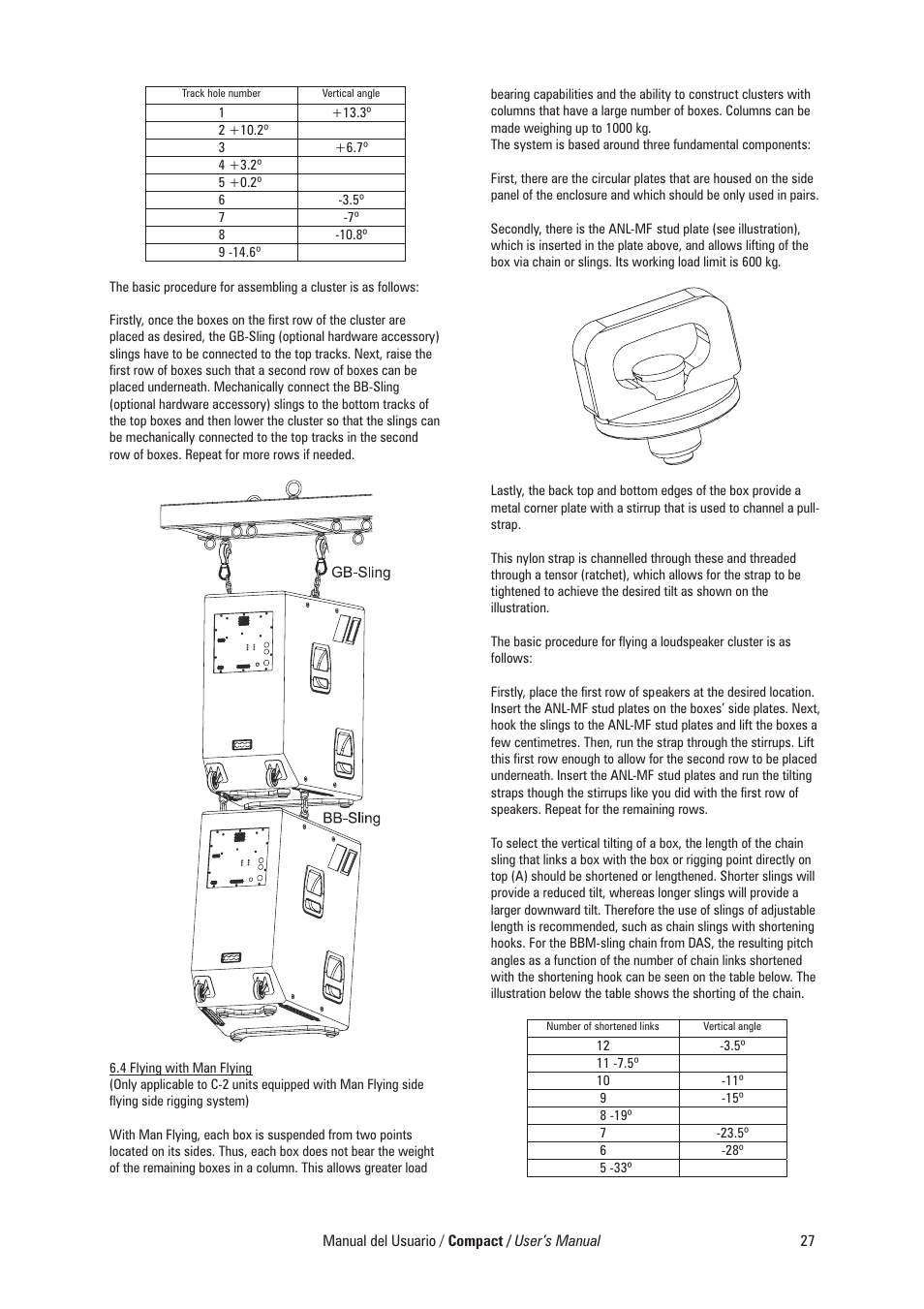 D.A.S. Audio Compact Series User Manual | Page 33 / 44