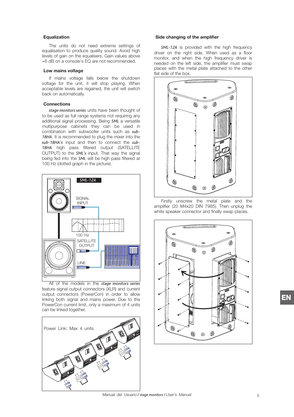 D.A.S. Audio SM Series User Manual | Page 15 / 24