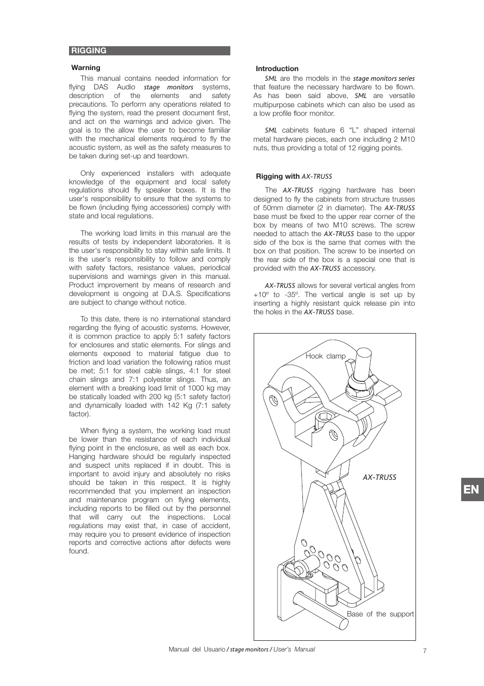 D.A.S. Audio SM Series User Manual | Page 17 / 24