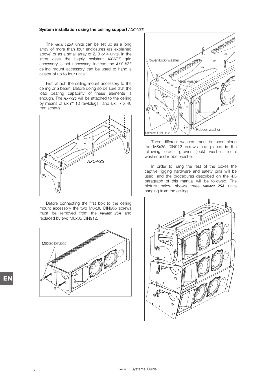 D.A.S. Audio Variant Series Systems Guide User Manual | Page 8 / 14