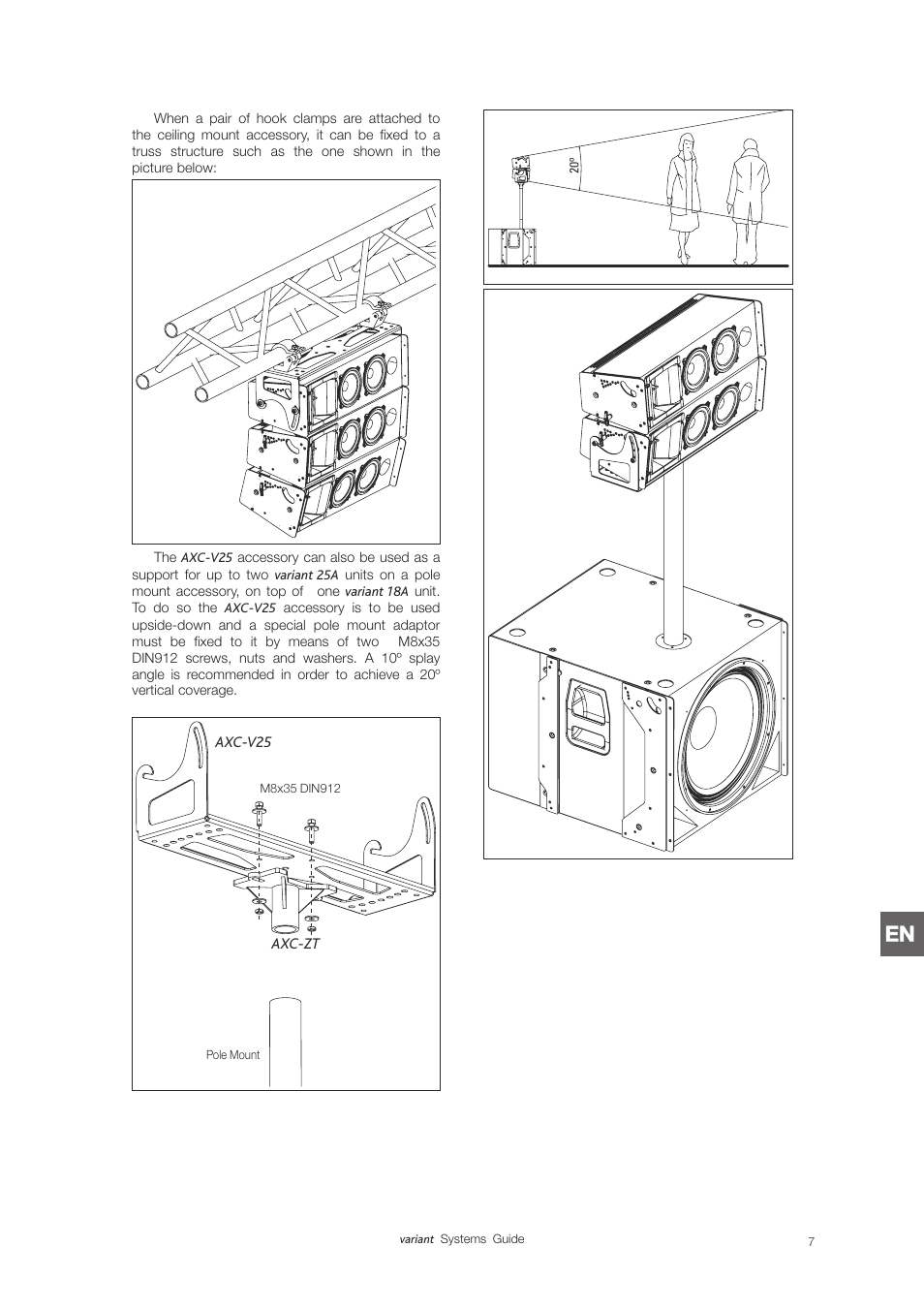 D.A.S. Audio Variant Series Systems Guide User Manual | Page 9 / 14