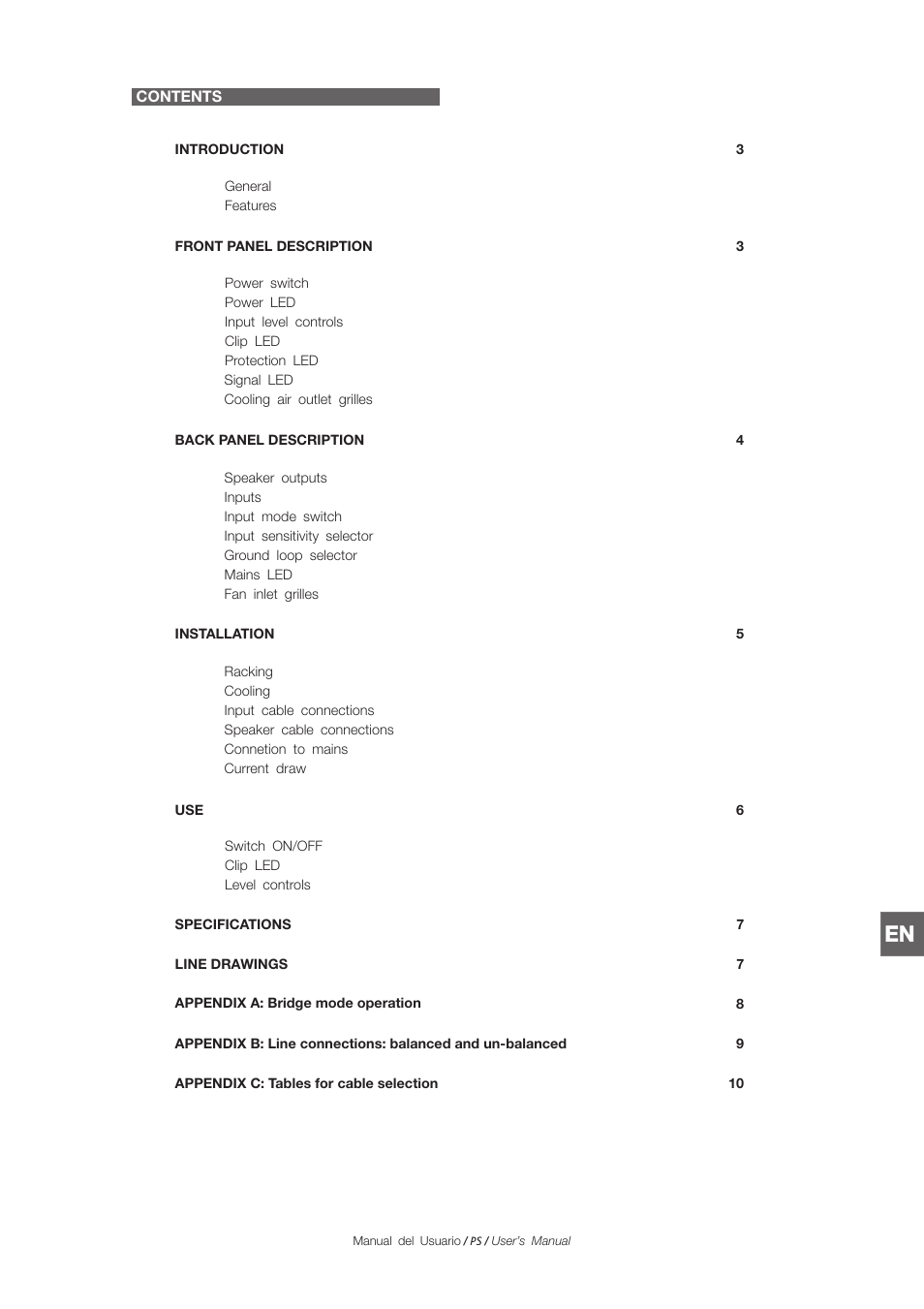 D.A.S. Audio PS Series User Manual | Page 17 / 28