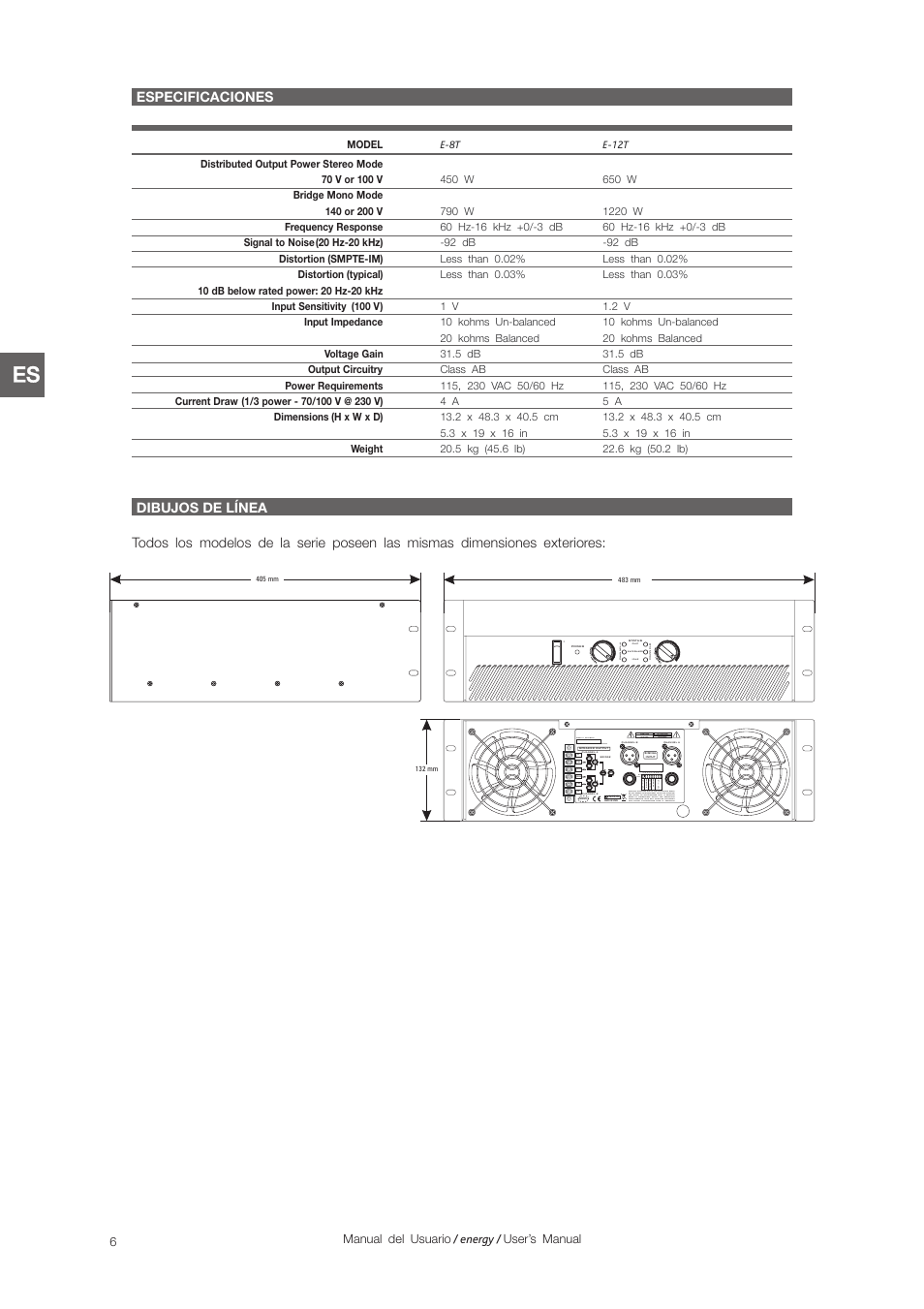 Not in use | D.A.S. Audio Energy Series User Manual | Page 12 / 28