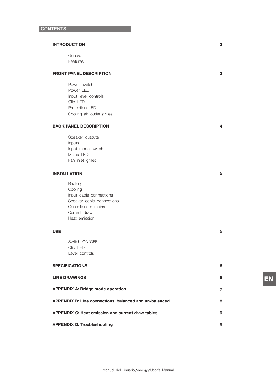 D.A.S. Audio Energy Series User Manual | Page 17 / 28