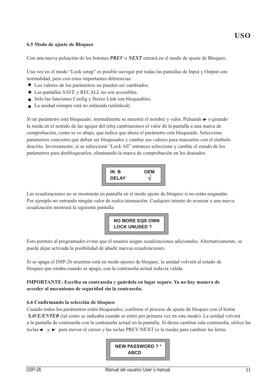 D.A.S. Audio DSP-26 User Manual | Page 15 / 48