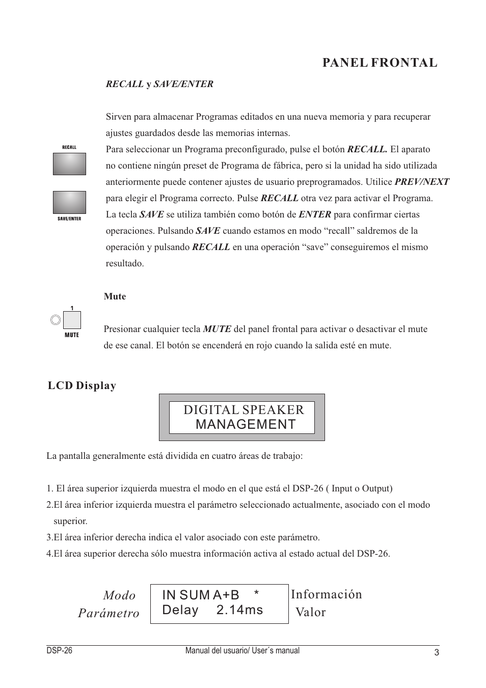 Digital speaker management | D.A.S. Audio DSP-26 User Manual | Page 7 / 48