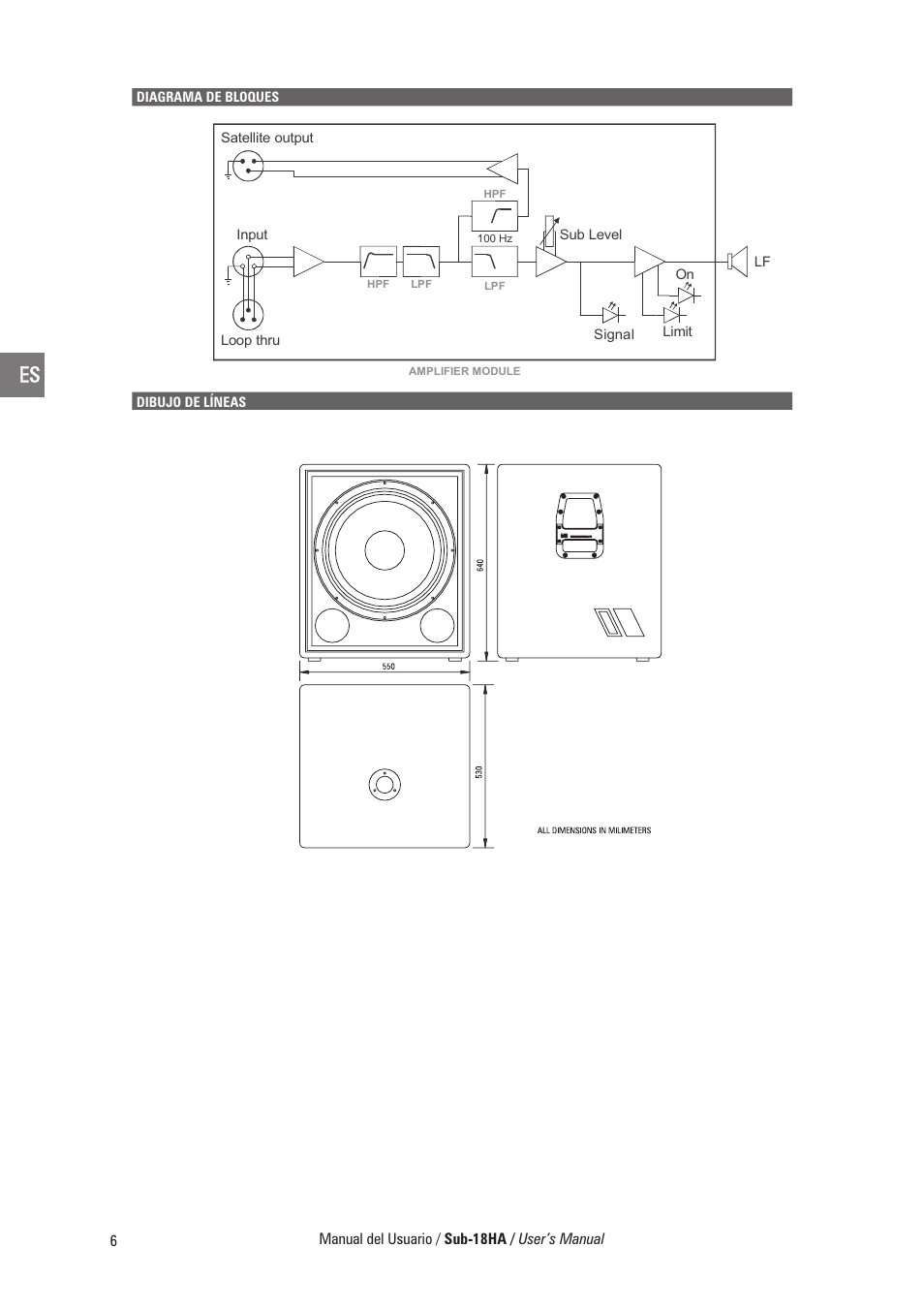 D.A.S. Audio Sub-18HA User Manual | Page 12 / 24