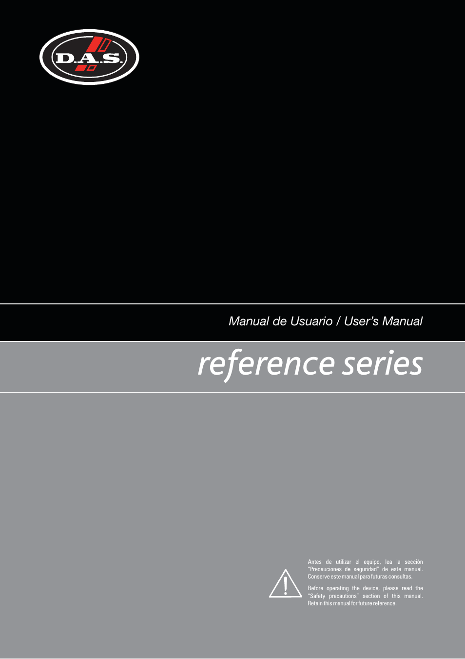 D.A.S. Audio Rf Series User Manual | 24 pages