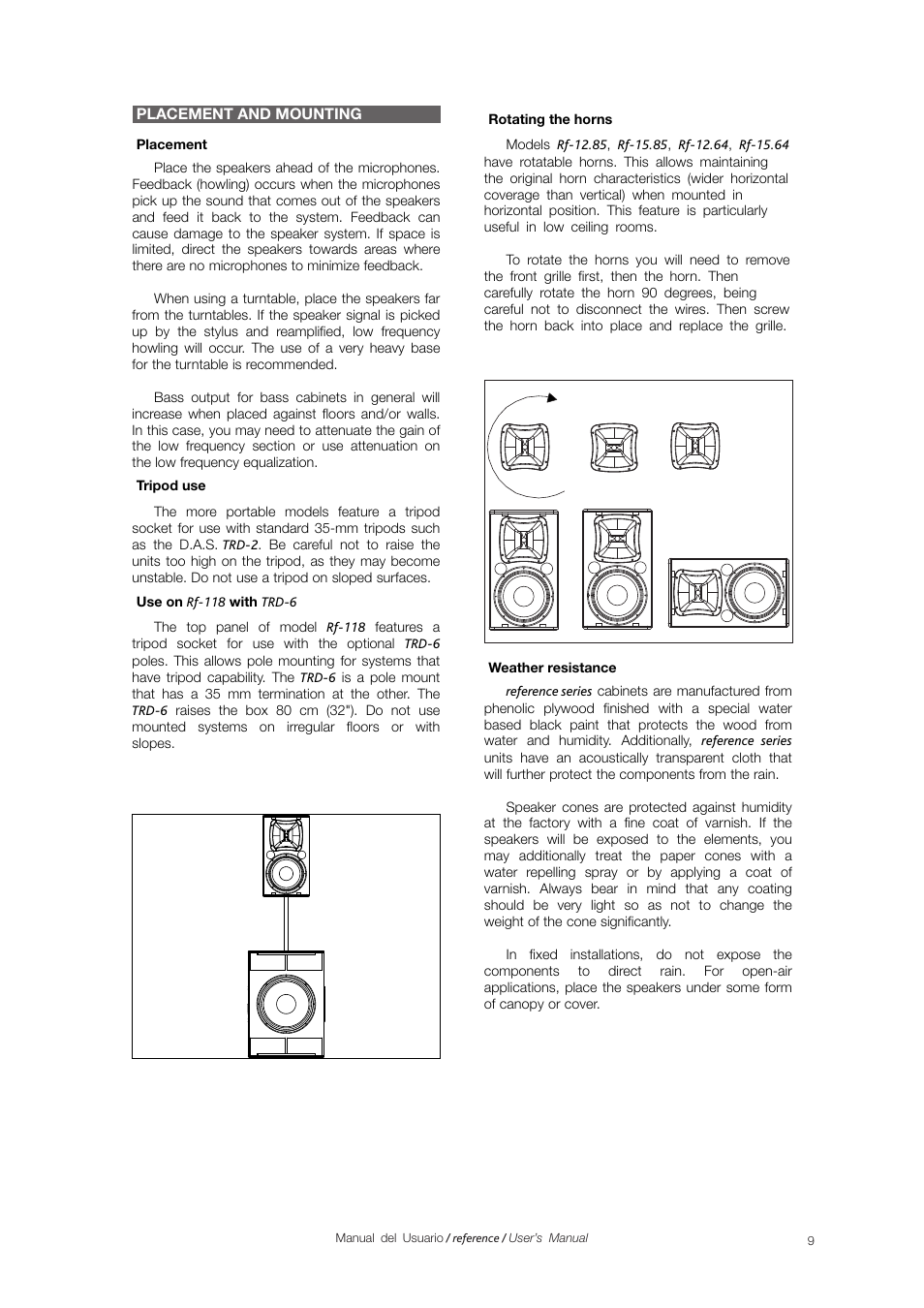 D.A.S. Audio Rf Series User Manual | Page 11 / 24