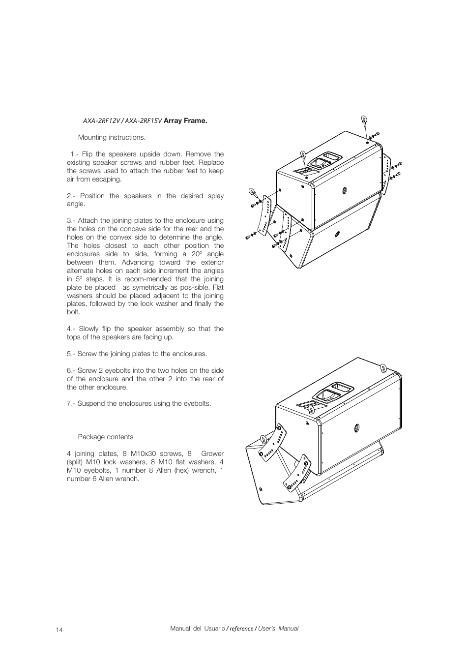 D.A.S. Audio Rf Series User Manual | Page 16 / 24