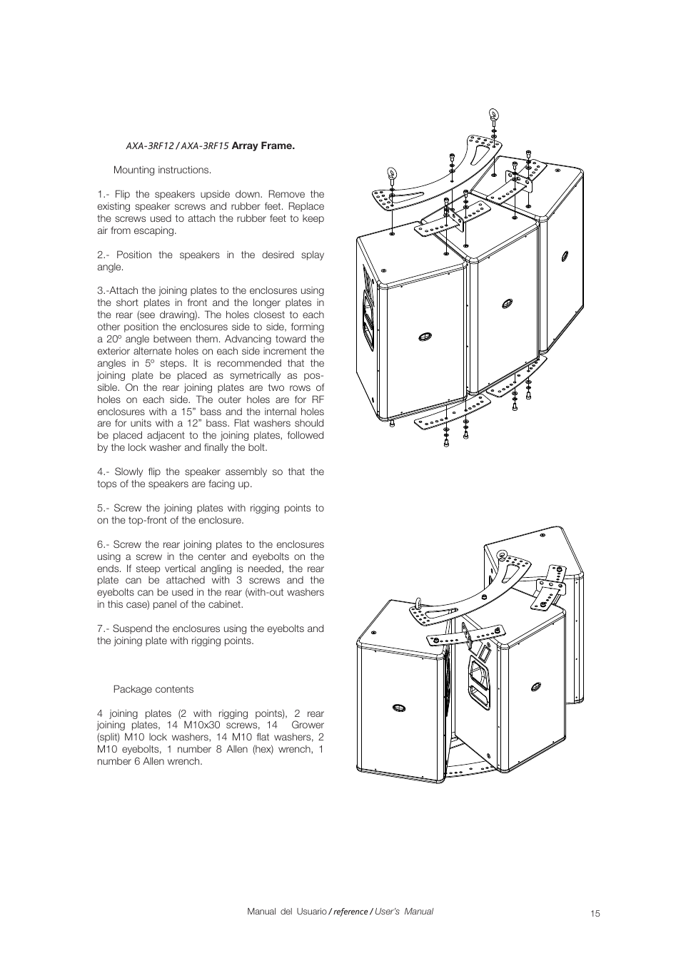D.A.S. Audio Rf Series User Manual | Page 17 / 24