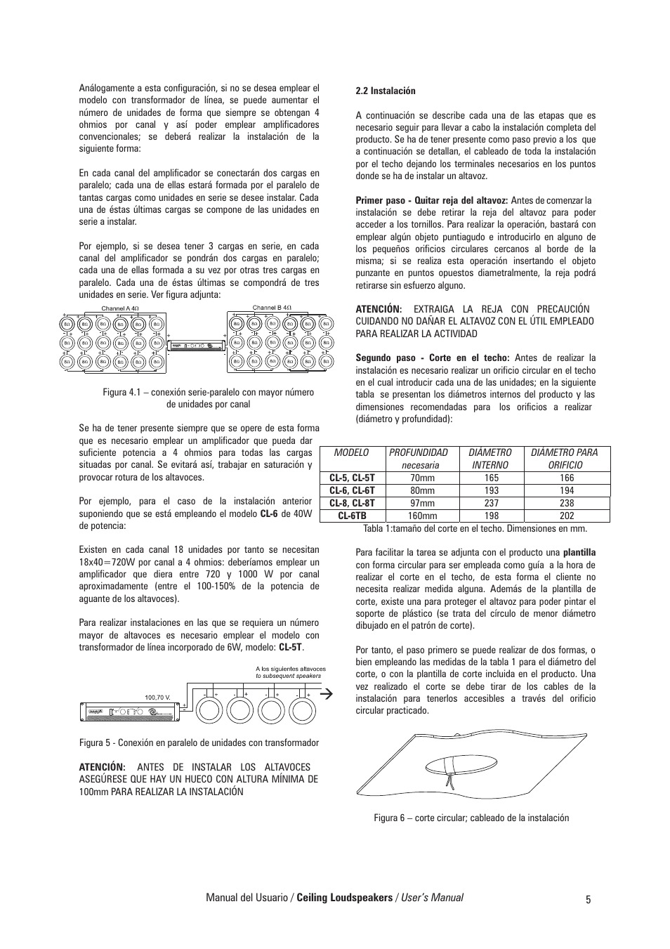 D.A.S. Audio CL Series User Manual | Page 11 / 24