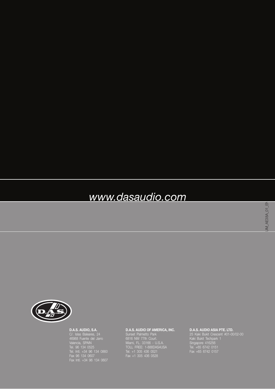 D.A.S. Audio LX-218RA User Manual | Page 26 / 26