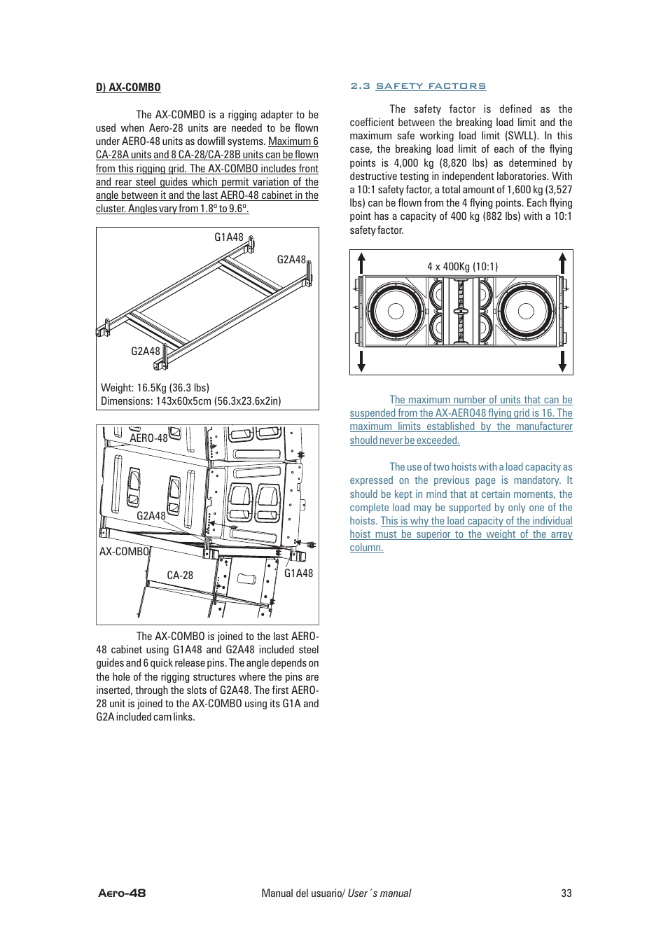 D.A.S. Audio Aero 48 User Manual | Page 6 / 32