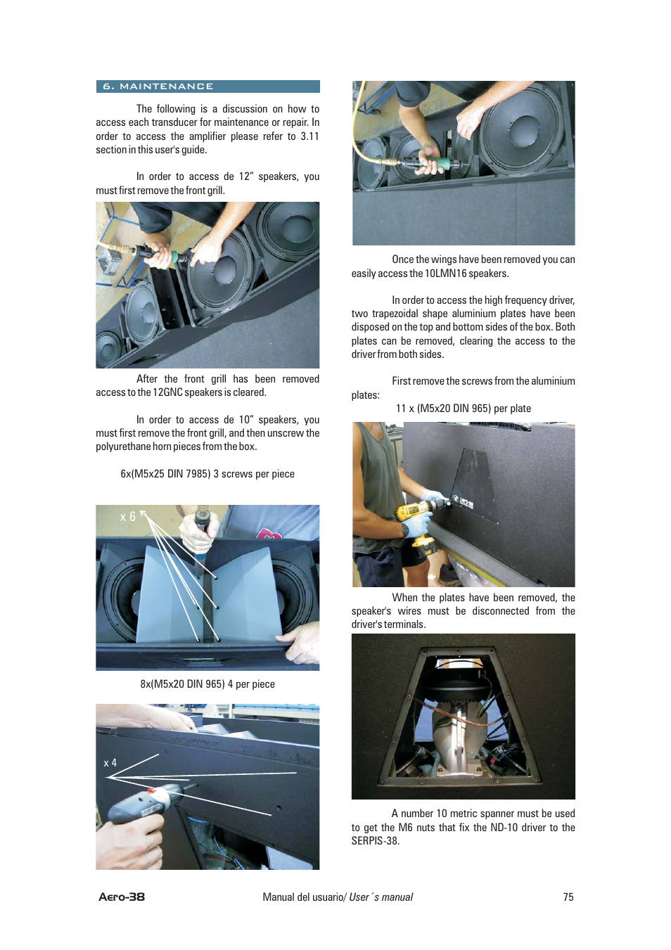 D.A.S. Audio Aero User Manual | Page 35 / 45