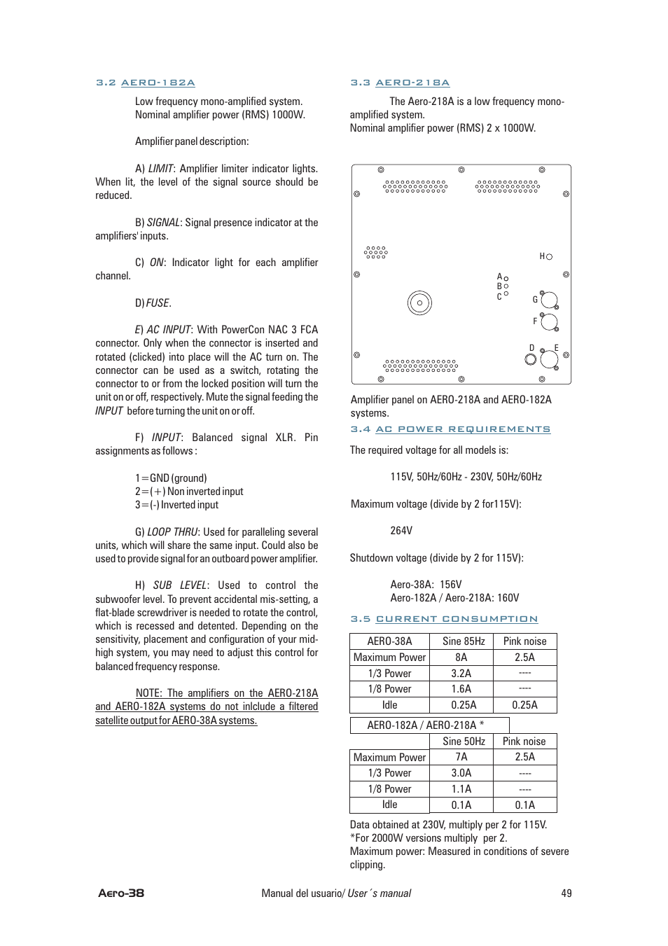 D.A.S. Audio Aero User Manual | Page 9 / 45