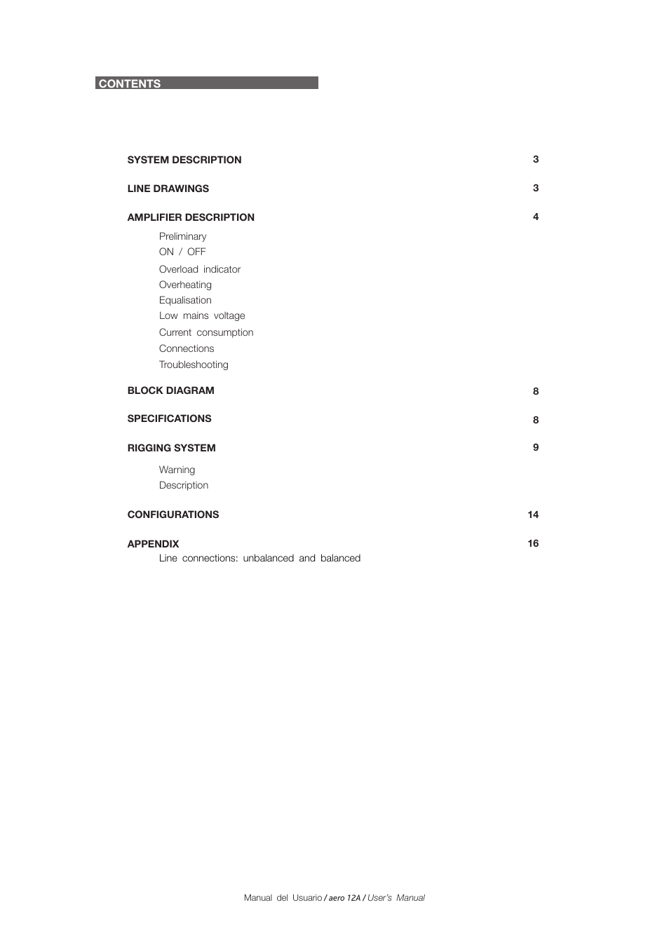 D.A.S. Audio Aero 12A User Manual | Page 7 / 24