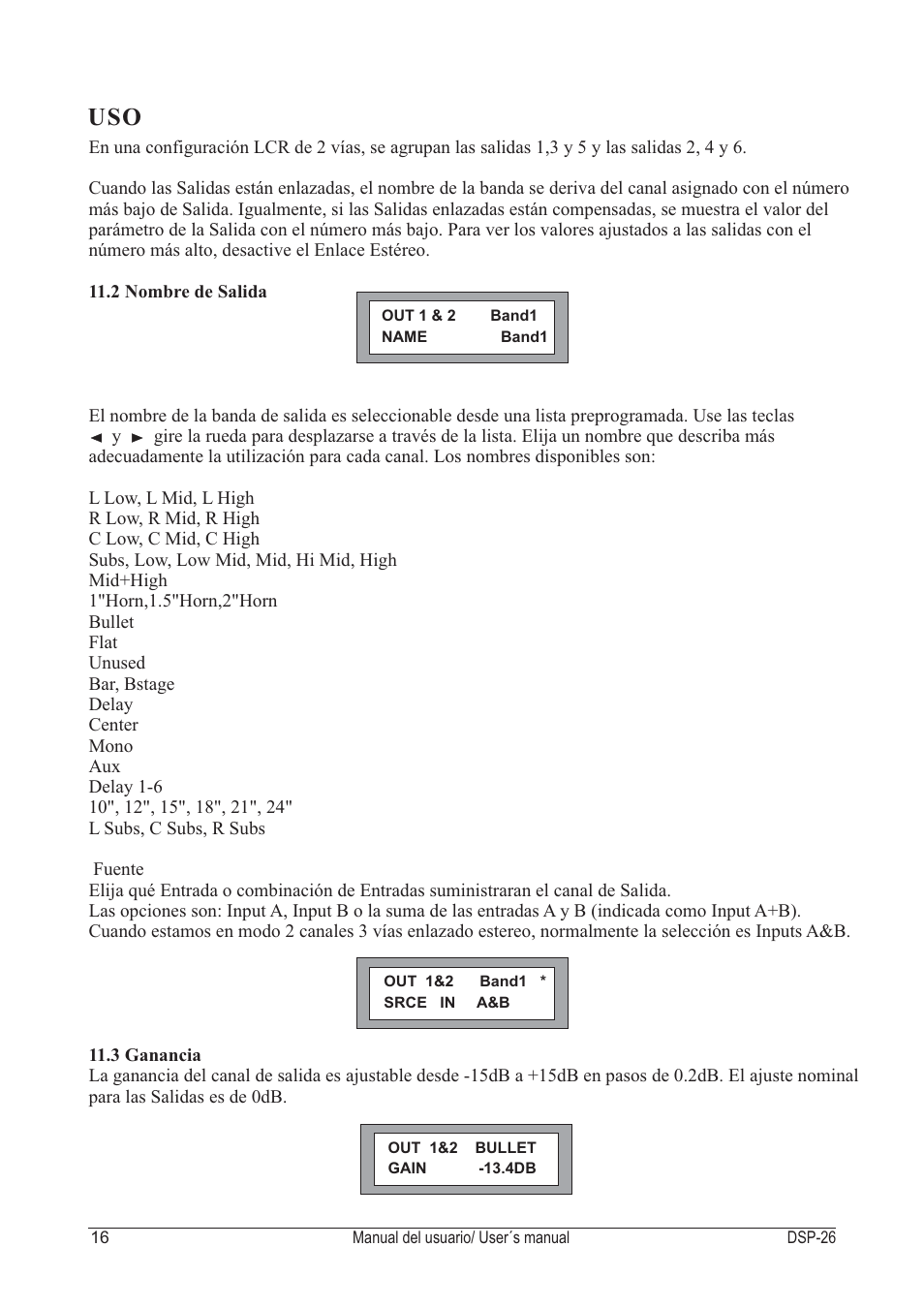 D.A.S. Audio DSP-26 USB User Manual | Page 18 / 44