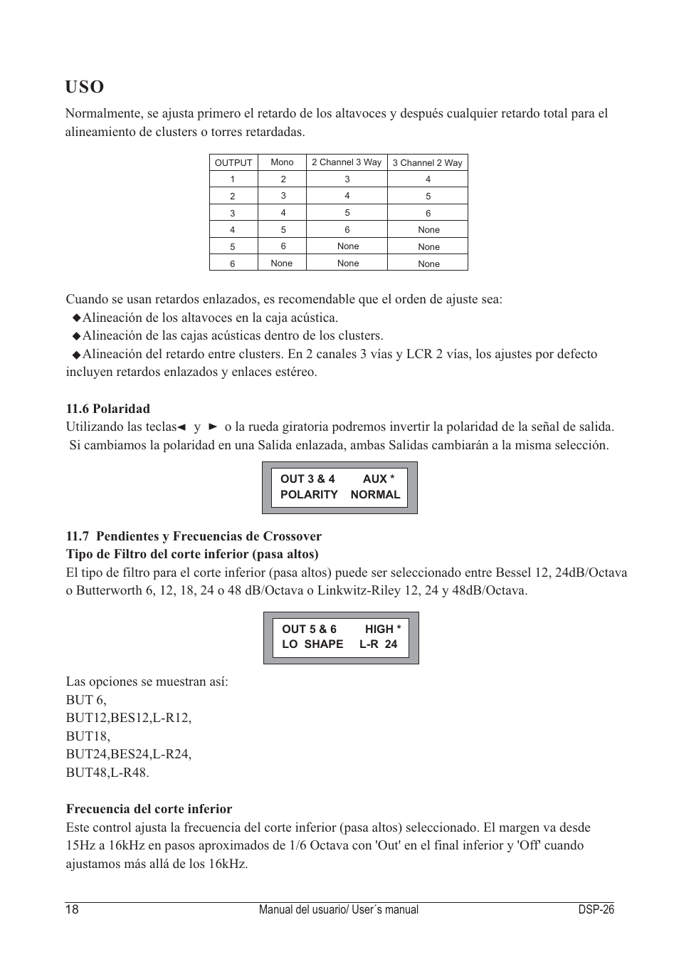 D.A.S. Audio DSP-26 USB User Manual | Page 20 / 44