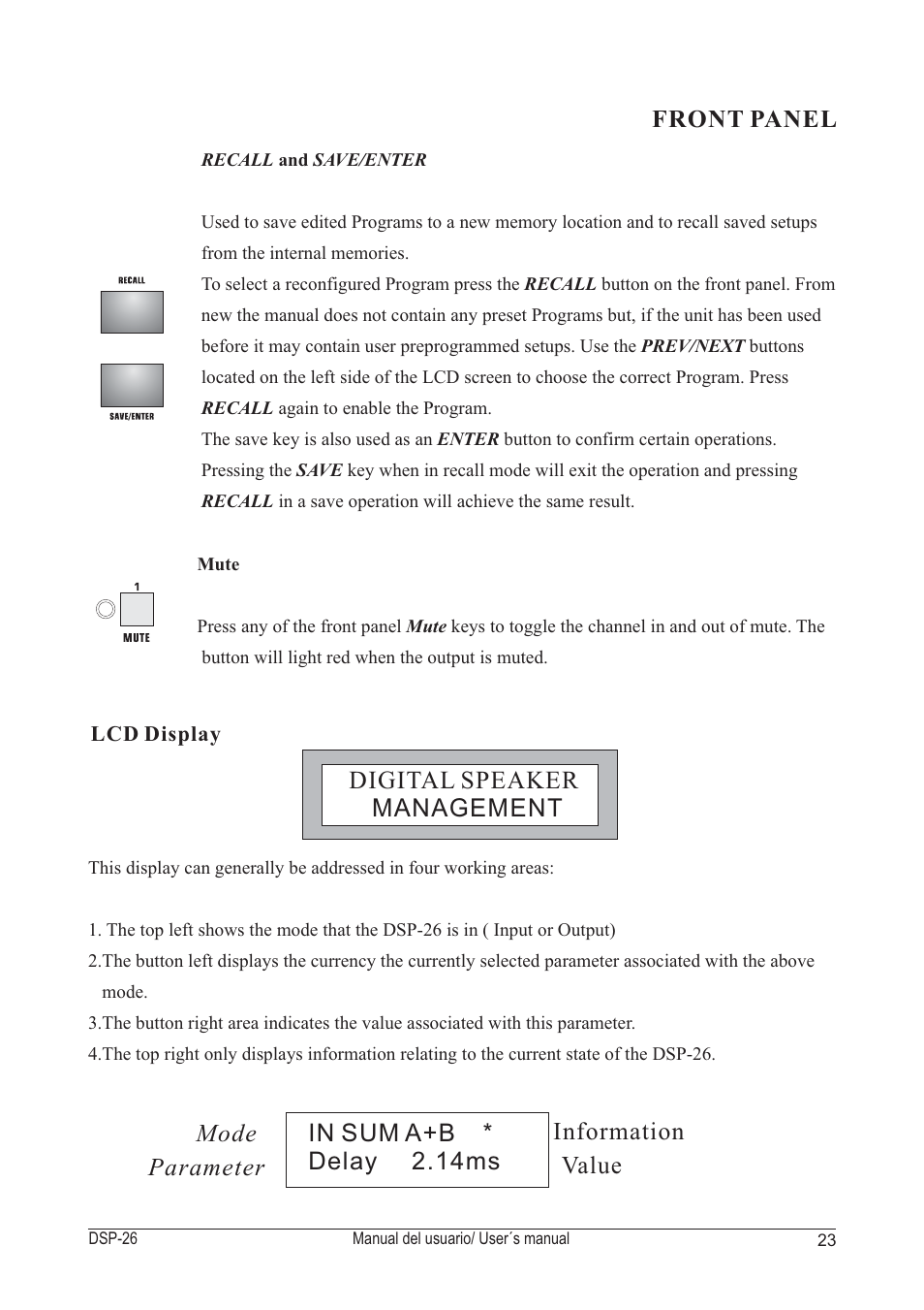 Digital speaker management | D.A.S. Audio DSP-26 USB User Manual | Page 25 / 44