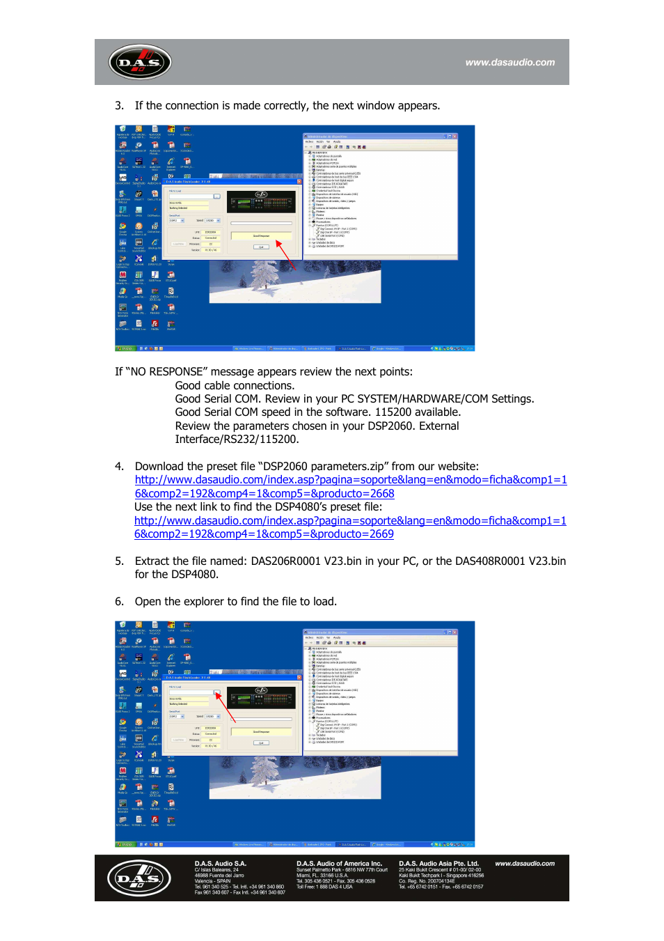 D.A.S. Audio DASFlashLoader User Manual | Page 2 / 4