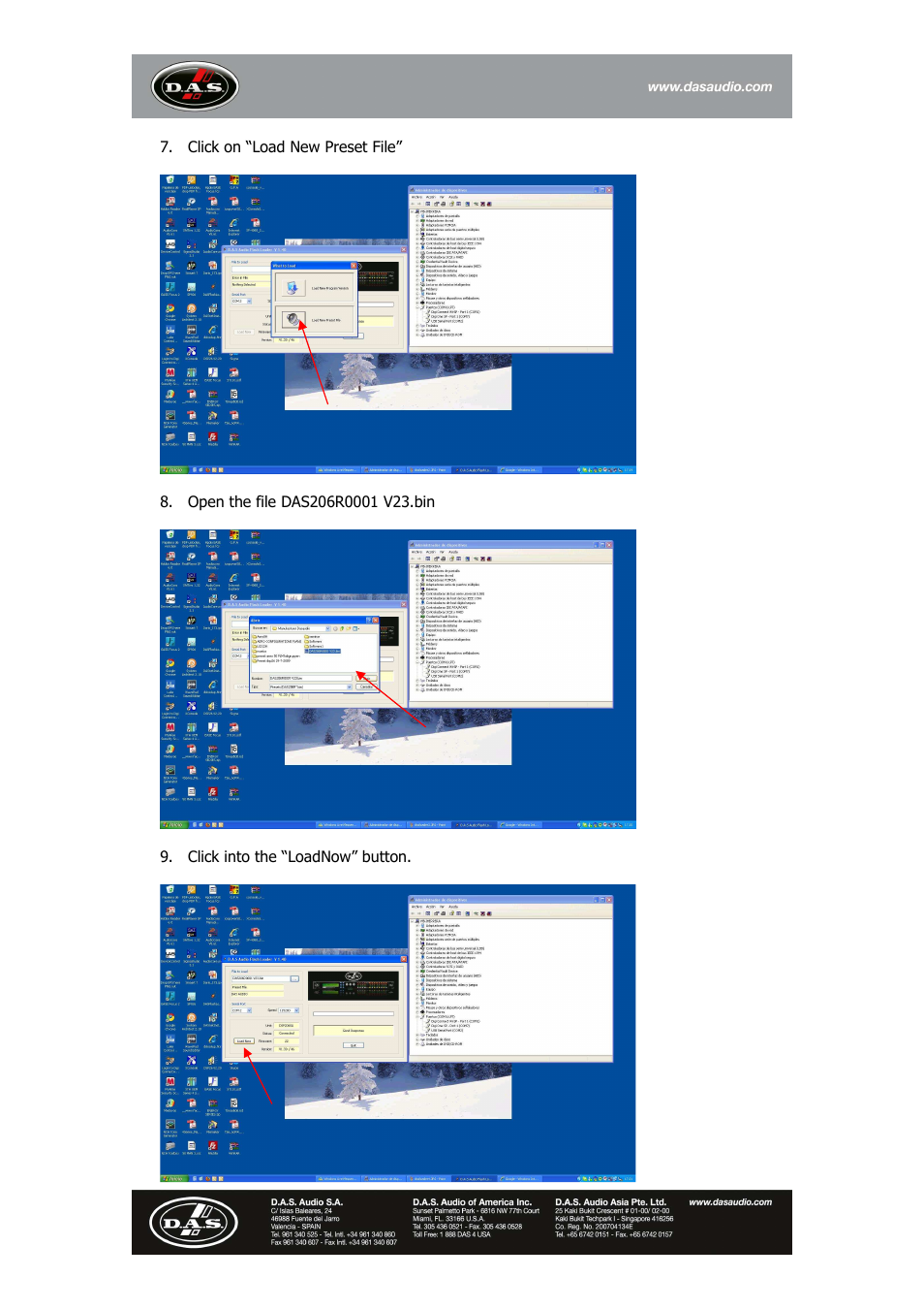 D.A.S. Audio DASFlashLoader User Manual | Page 3 / 4