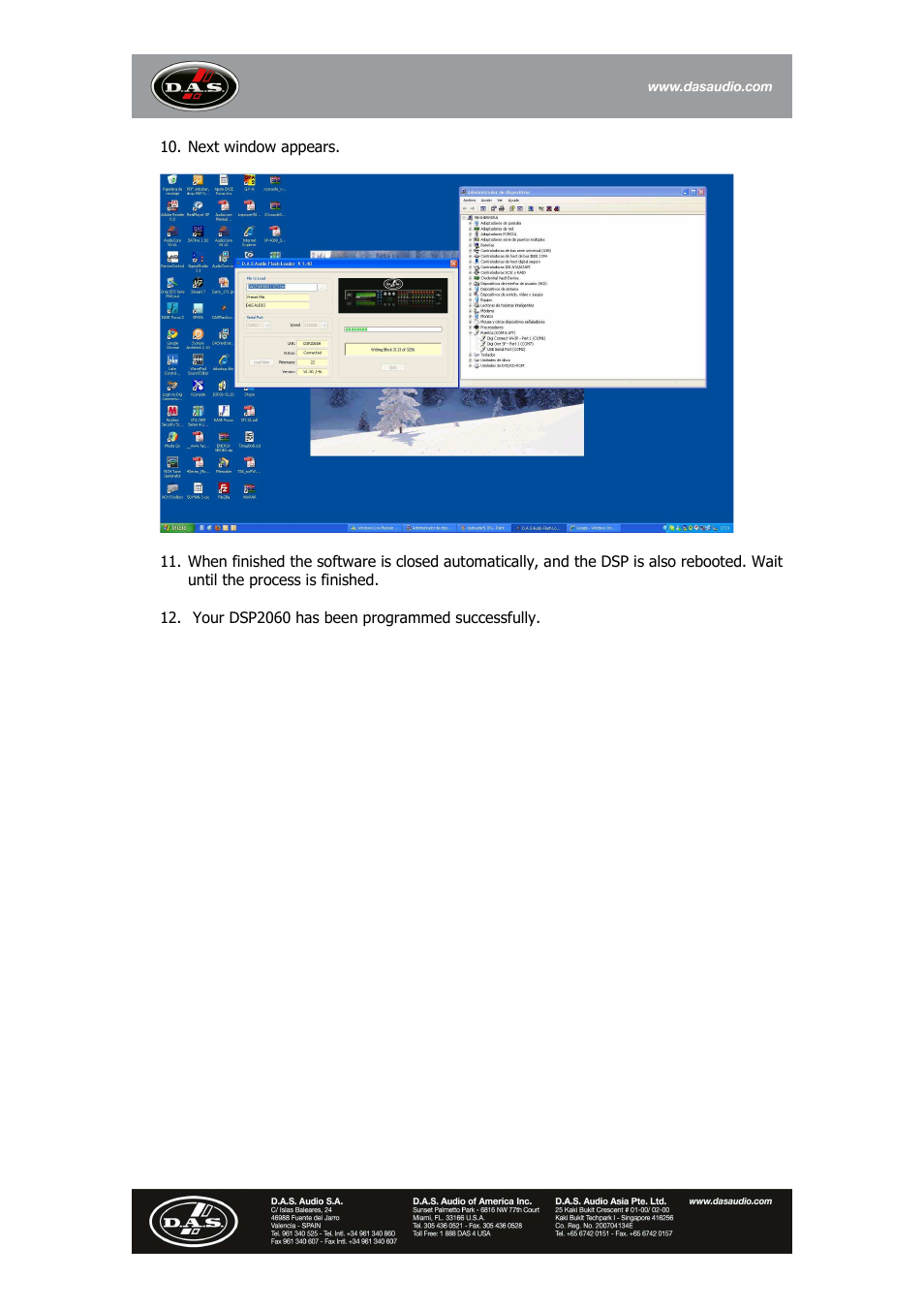 D.A.S. Audio DASFlashLoader User Manual | Page 4 / 4