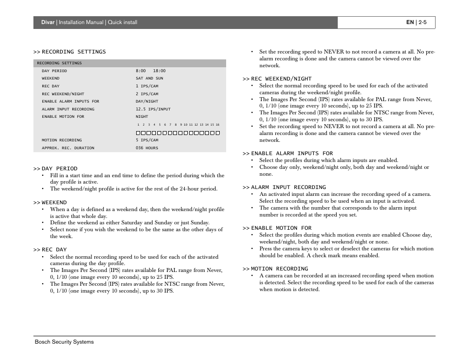 Bosch Divar -Digital Versatile Recorder User Manual | Page 17 / 80