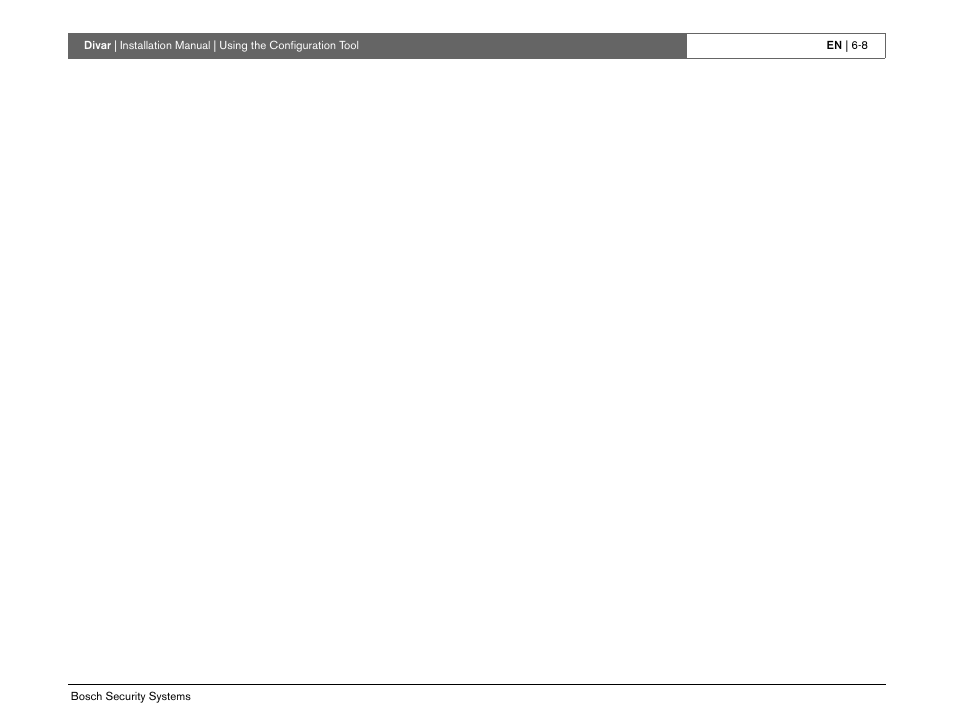 Bosch Divar -Digital Versatile Recorder User Manual | Page 66 / 80