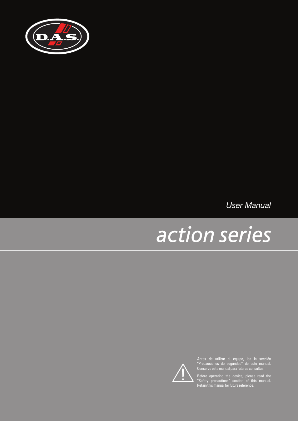 D.A.S. Audio Action Series User Manual | 18 pages