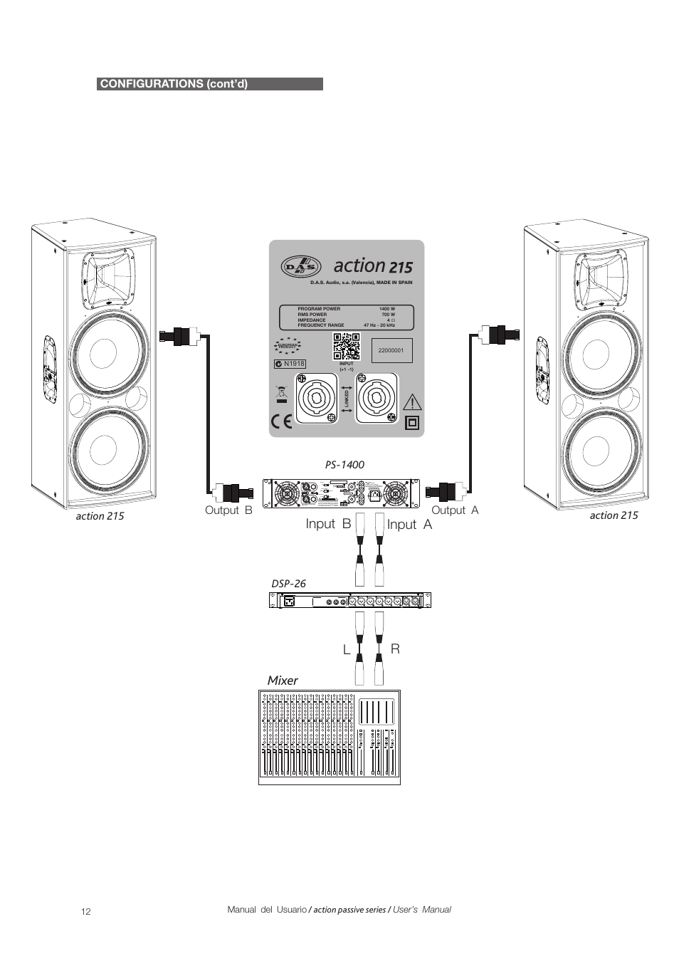 Action | D.A.S. Audio Action Series User Manual | Page 12 / 18
