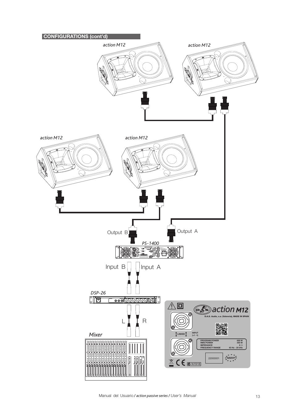 Action | D.A.S. Audio Action Series User Manual | Page 13 / 18