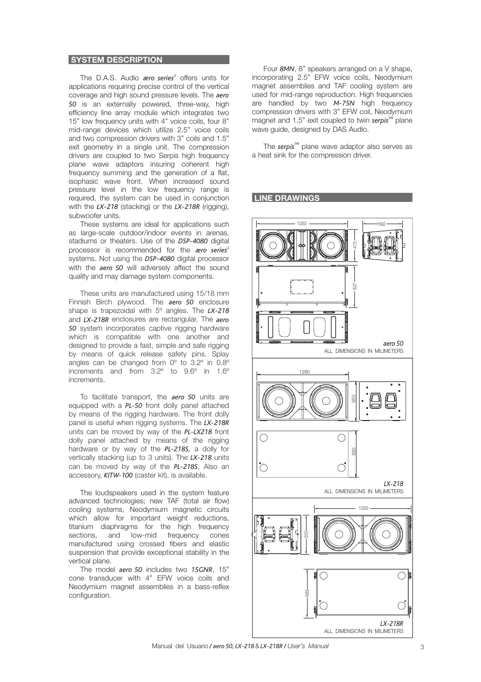 D.A.S. Audio LX-218R User Manual | Page 9 / 26