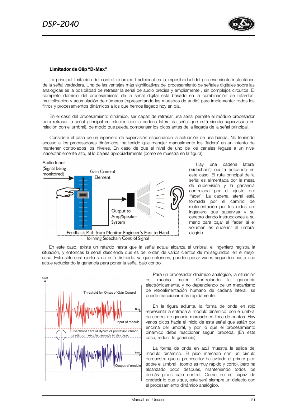 Dsp-2040 | D.A.S. Audio DSP2040 User Manual | Page 25 / 32