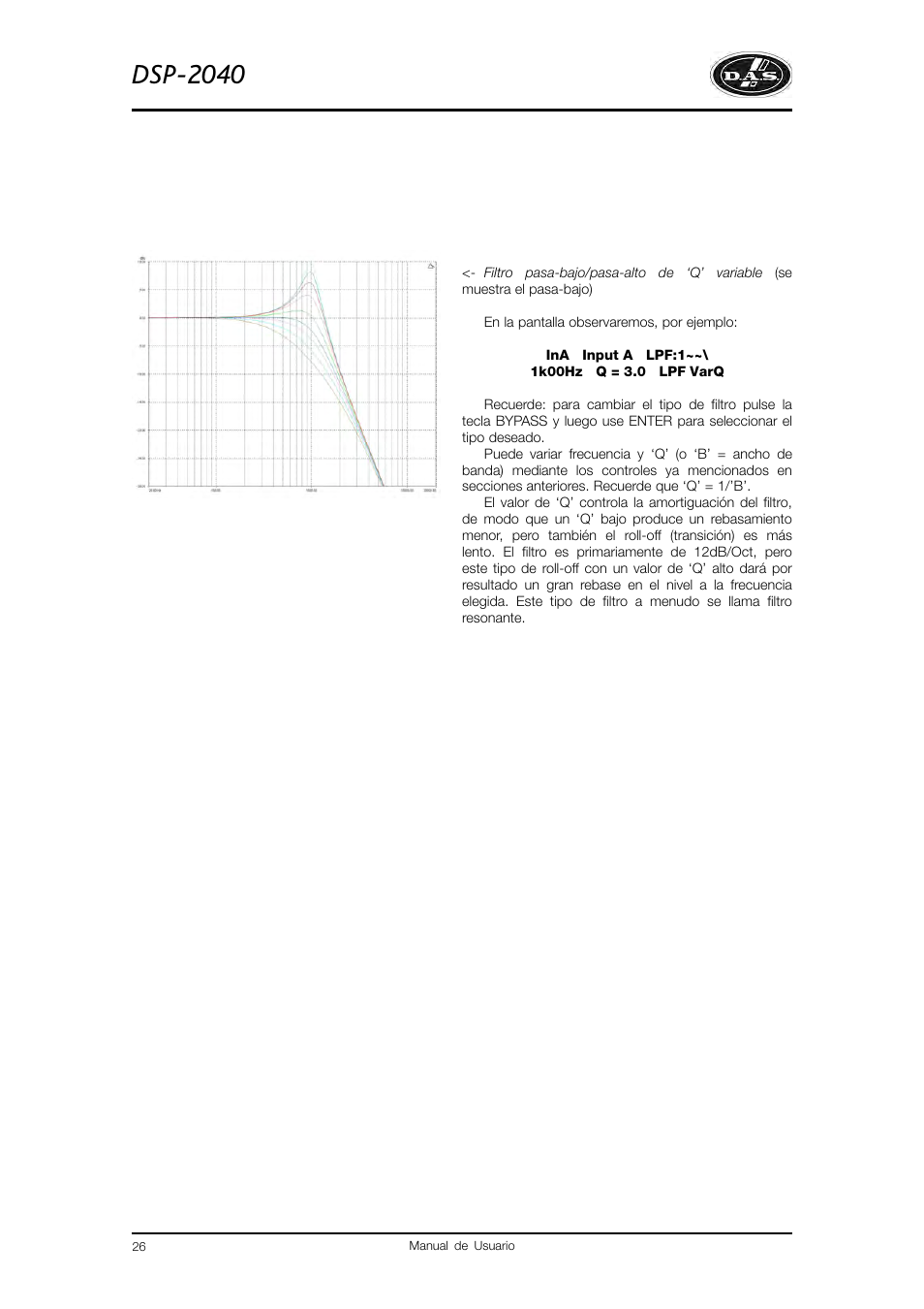 Dsp-2040 | D.A.S. Audio DSP2040 User Manual | Page 30 / 32