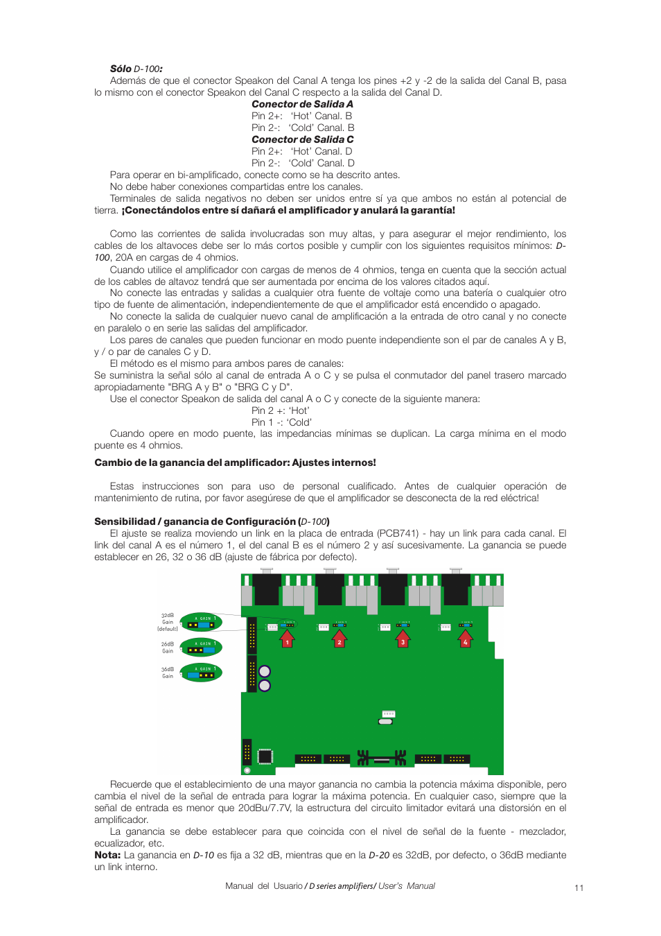 D.A.S. Audio D series User Manual | Page 11 / 16