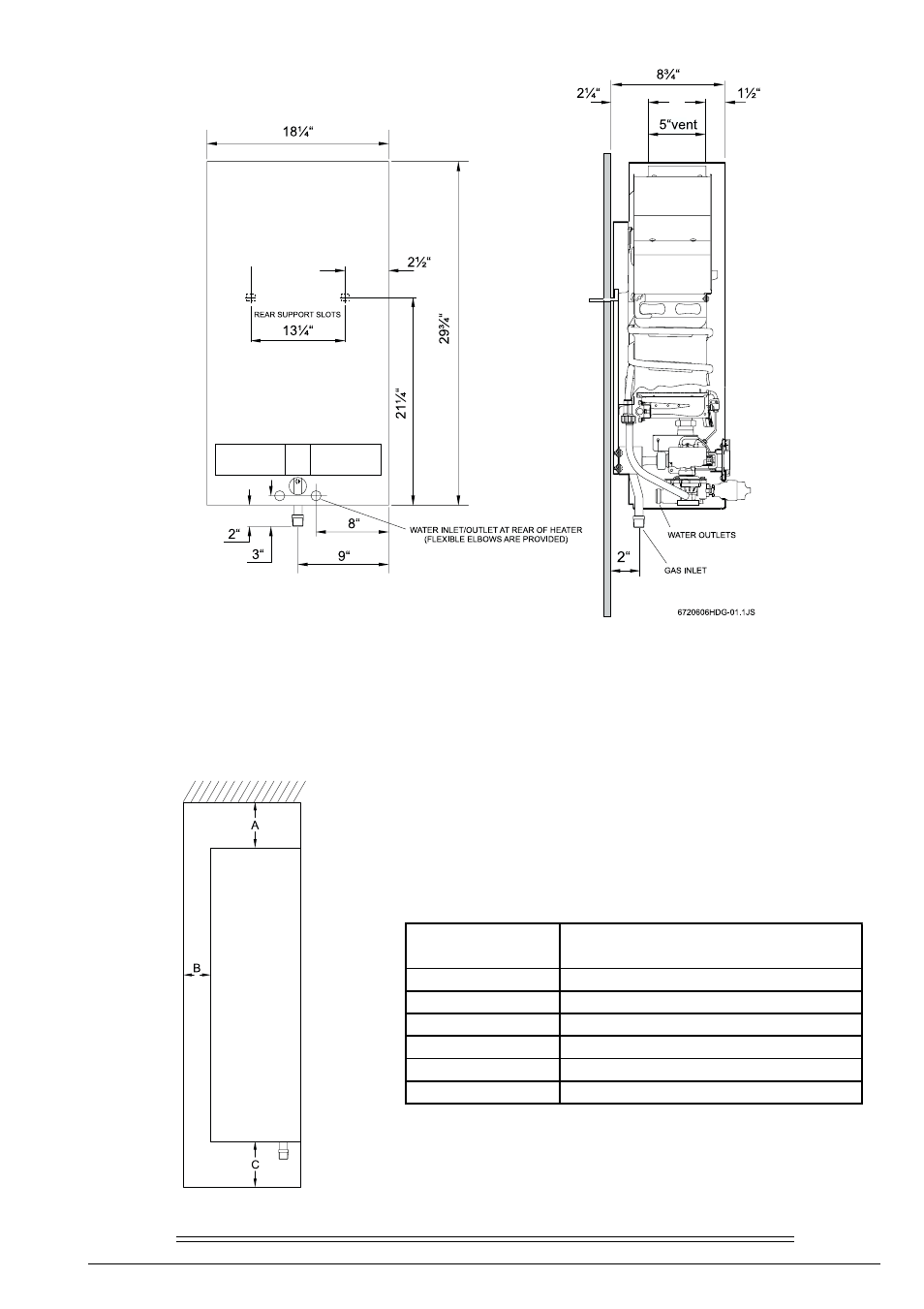 Aquastar model 125hx | Bosch 125HX LP User Manual | Page 3 / 18